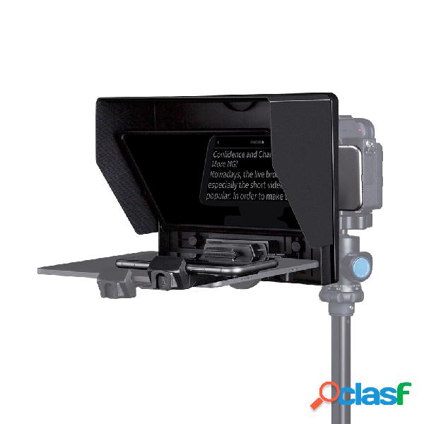 FEELWORLD TP10 Teleprompter for iPad Tablet DSLR Camera