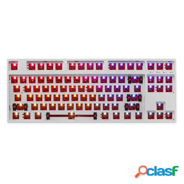 FEKER 87 Keys Customized Keyboard Kit Hotswappable 2.4G