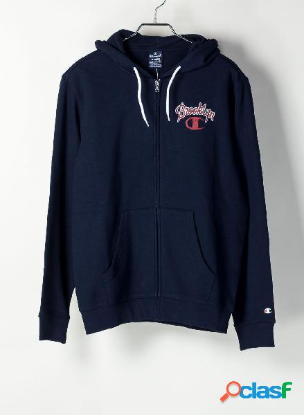 FELPA FULL ZIP LOGO VINTAGE