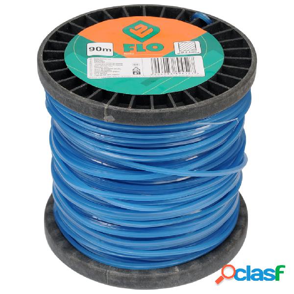 FLO Filo Tagliaerba 2,4 mm 90 m Blu