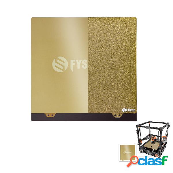 FYSETC JanusBPS 355*355mm Golden Different Face Steel Plate