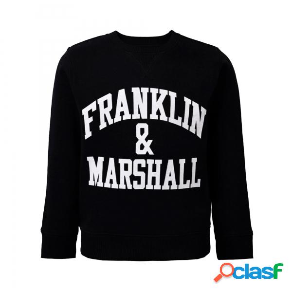 Felpa in cotone blu Franklin & Marshall Franklin & Marshall