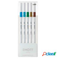 Fineliner Emott - tratto 0.4 mm - colori assortiti island -