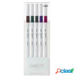 Fineliner Emott - tratto 0.4 mm - colori assortiti vintage -