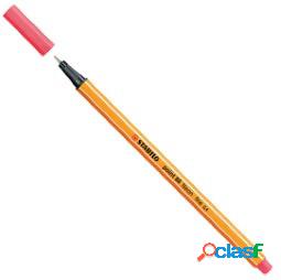 Fineliner Point 88 - tratto 0,4 mm - rosso neon 040 -