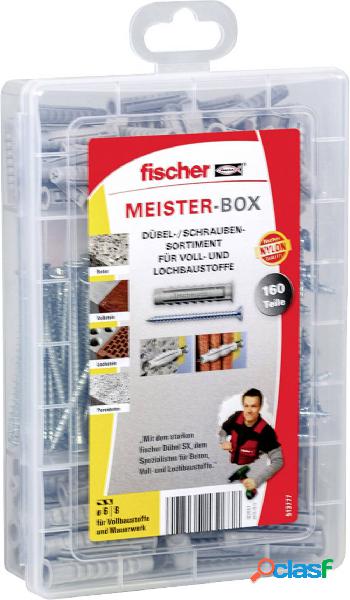 Fischer 513777 Scatola tasselli Contenuto 160 Parti