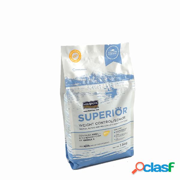 Fish4dogs Superior Dog Senior Weight Control S 1,5 kg