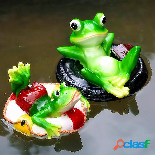 Floating Pond Decor Outdoor Simulation Resin Cute Swimming