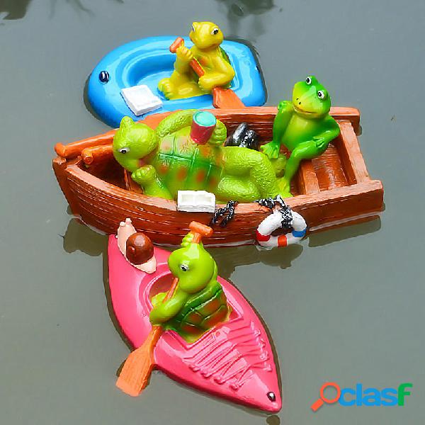 Floating Pond Decor Outdoor Simulation Resin Cute Swimming