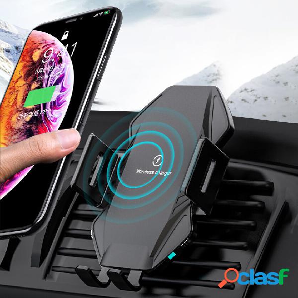 Floveme 15W Qi Car Wireless Charger Intelligent Sensor Air