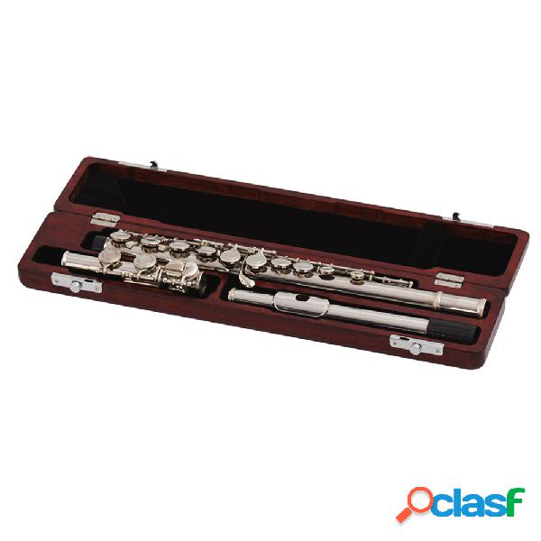 Flute Box Wooden Case Box Holder High Quality Mahogany