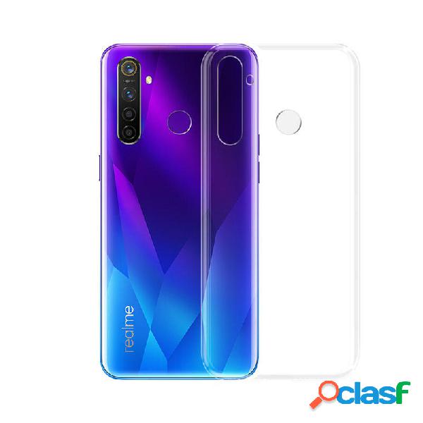 For Realme 5 Pro Case BAKEEY Crystal Clear Transparent