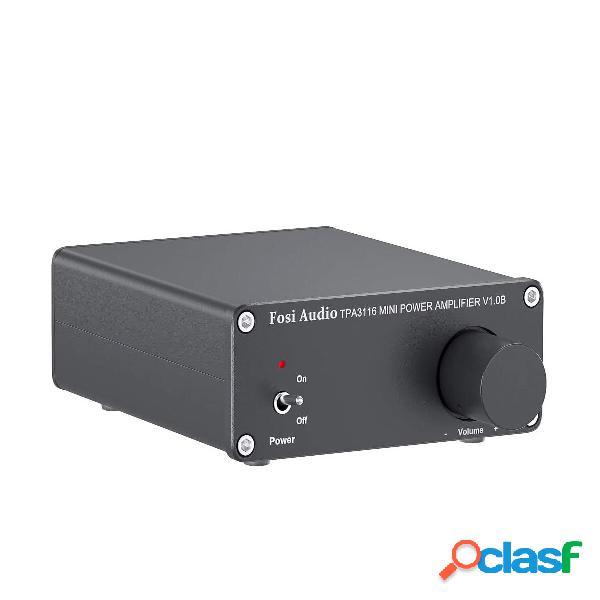 Fosi V1.0B 100W 2 Channel Amplifier Stereo Audio Amp Mini