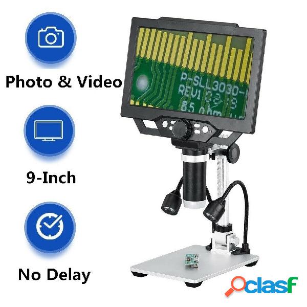 G1600 9 Inches Large Color Screen Digital Microscope HD 12MP