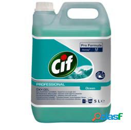 Gel Oxy - per pavimenti - 5 lt - Cif (unit vendita 1 pz.)