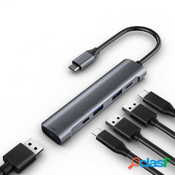 Geva HV501 USB-C Hub Type-c to 60W PD Charging Data