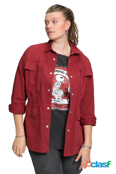 Giacca in stile utility dal taglio oversize con quattro