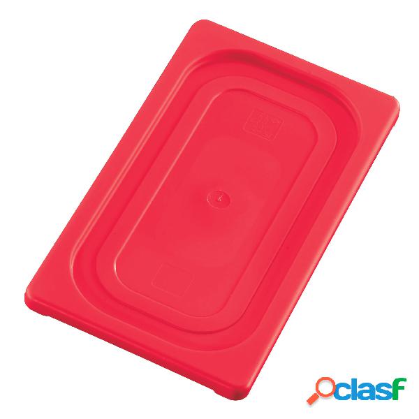 Gn 1/9 Coperchio Rosso Serie Gastronorm Polipropilene, peso