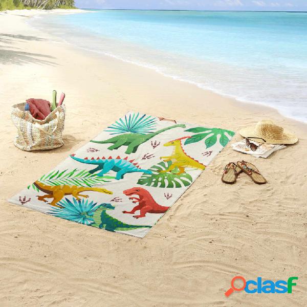 Good Morning Telo da Spiaggia DINOS 75x150 cm Multicolore