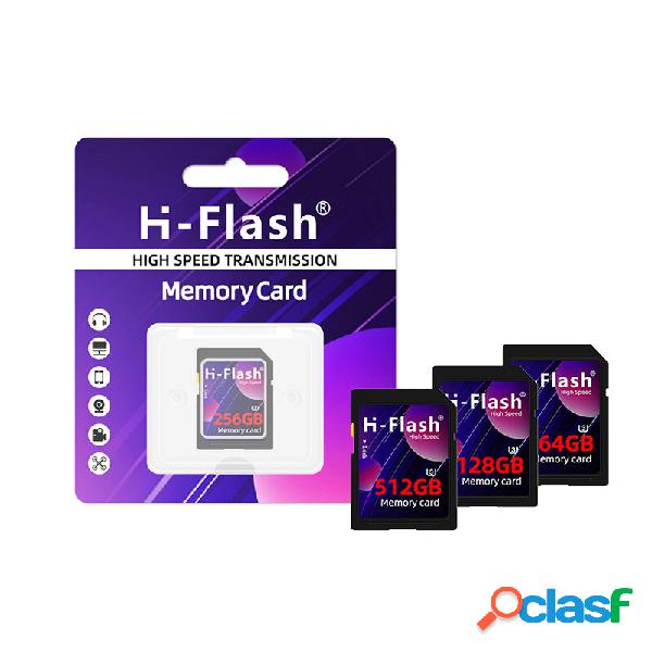 H-Flash SD Card Memory Card 256GB 128GB High Speed Class10