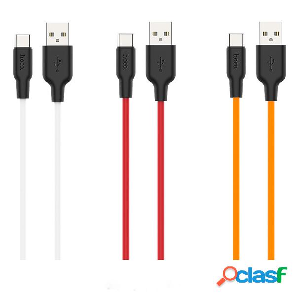 HOCO 3A Type C Micro USB Fast Charging Data Cable For Huawei