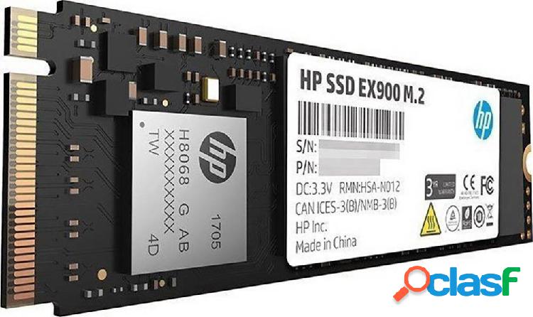 HP EX900 250 GB SSD interno NVMe/PCIe M.2 M.2 NVMe PCIe 3.0