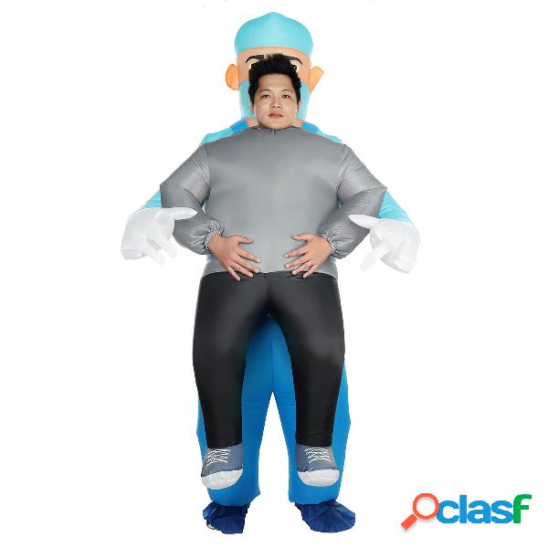Halloween Doctor Holding People Inflatable Clothing Stage