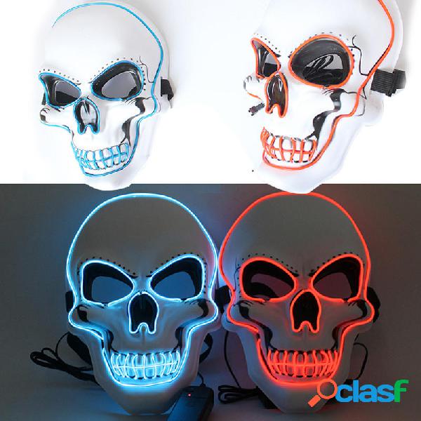 Halloween Horror Party Mask Ghost LED Lighting Glowing