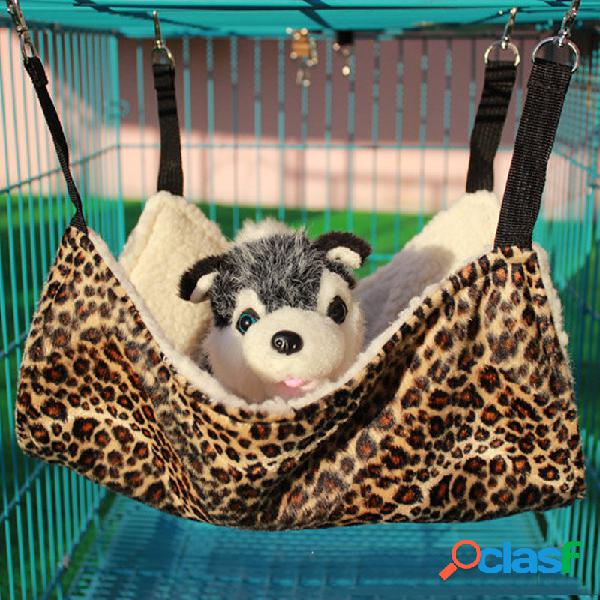 Hamster Hammock Sofa Kennel for Winter Warm Sleeping Bag