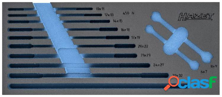 Hazet 163-519L 163-519L Inserto in schiuma (L x L) 172 mm x