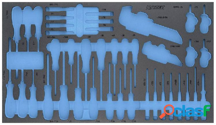 Hazet 163-527L 163-527L Inserto in schiuma (L x L) 691 mm x