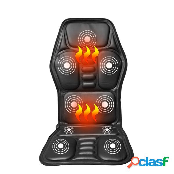 Heated Back Electric Massage Chair Seat Car Home Office Seat