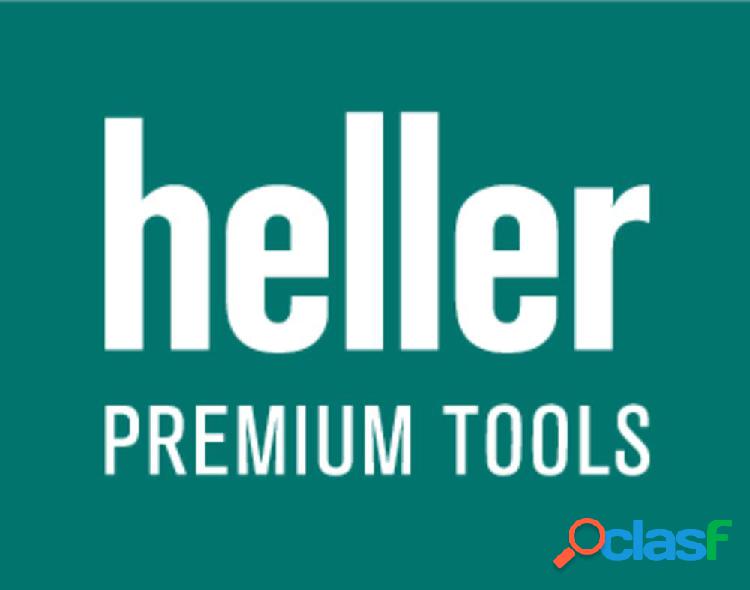 Heller 23310 Punta a torciglione Lewis 8 mm Lunghezza totale