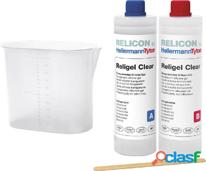 HellermannTyton 435-00754 Religel Clear 1000-SIG-CL Gel