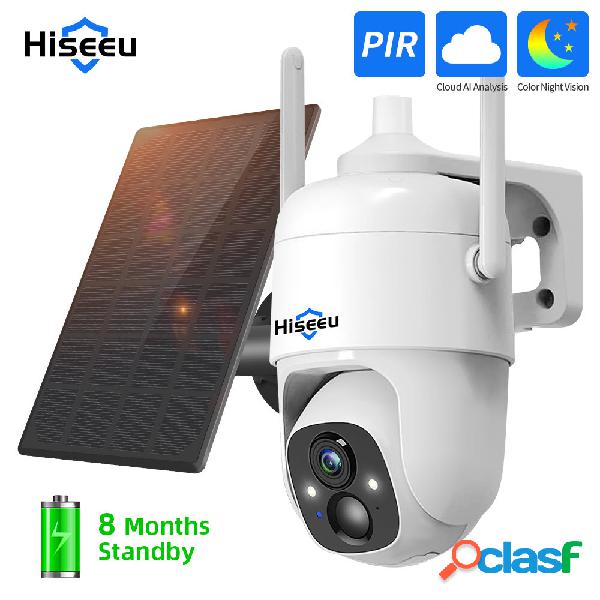 Hiseeu 1080P Cloud AI WiFi Video Security Surveillance