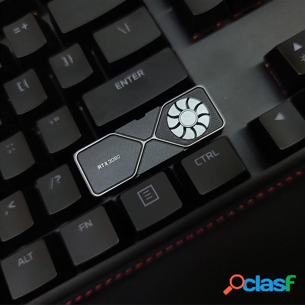 HolyOOPS SHIFT Keycap RTX3080 Graphics Card Shape Metal
