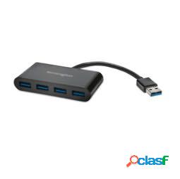 Hub 4 porte USB 3.0 UH4000 - nero - Kensington (unit vendita