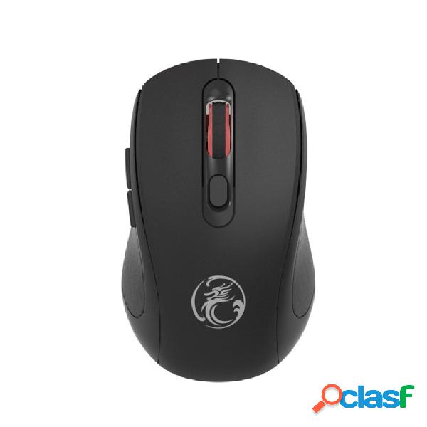 IMICE W-718 2.4G Wireless Mouse 6 Silent Buttons Adjustable