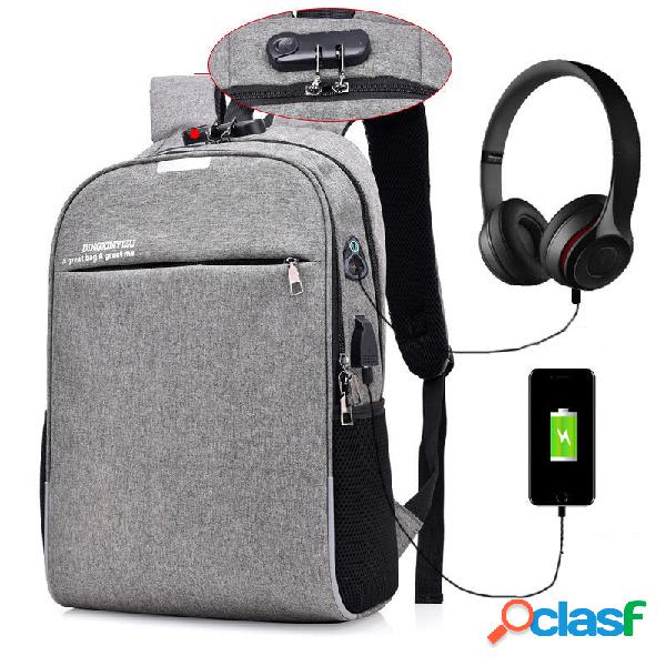 IPRee® 18L Backpack 16inch Laptop Bag USB Charging