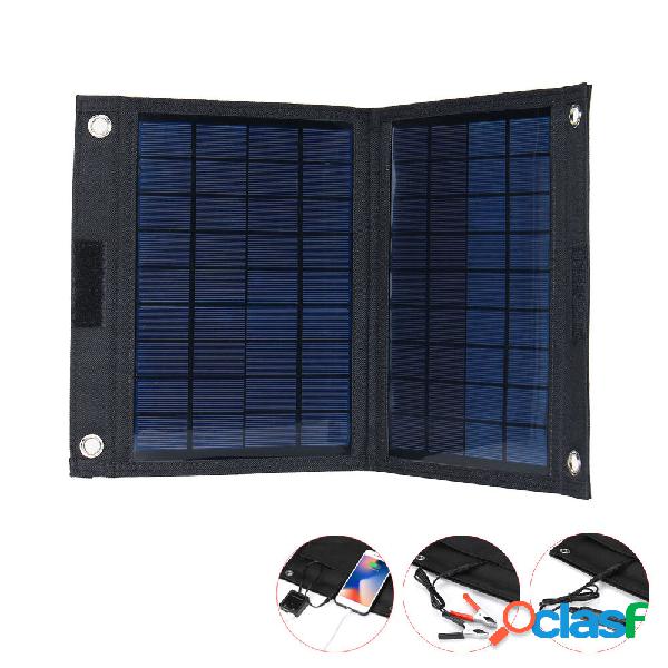 IPRee® 20W 18V Folding Solar Panel Charger USB Backpacking
