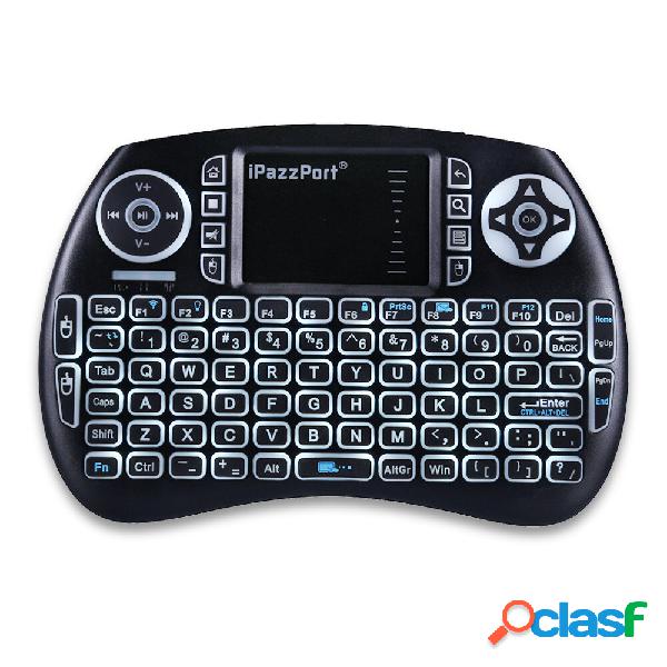 IPazzPort KP-810-21S 2.4GHz 3-Color Backlight Wireless Mini