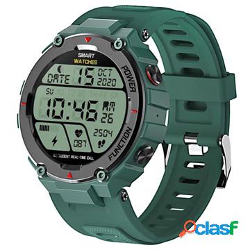 Impermeabile Bluetooth Sports Smart Watch F26 - Army Green