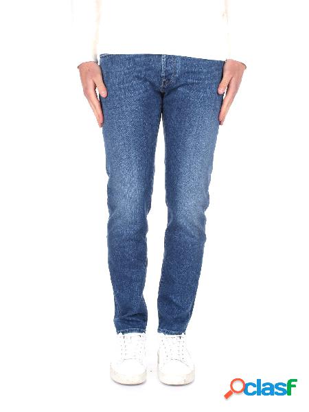 Incotex Blue Division Jeans Slim Uomo Blu