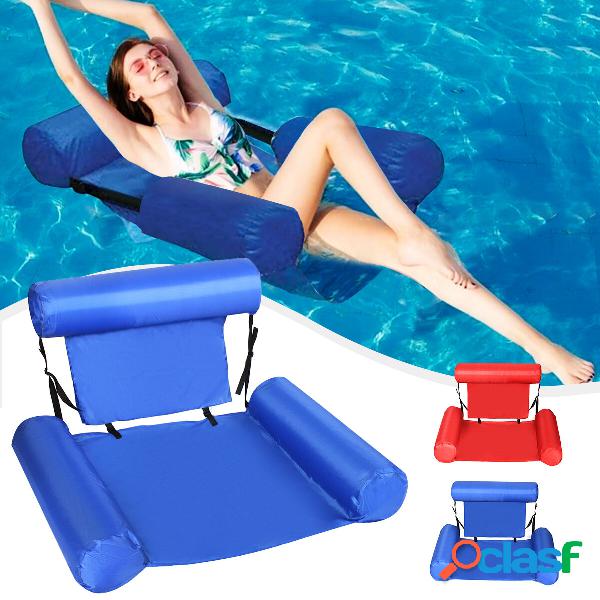 Inflatable Floating Chair Swimming Pools Hammock Lounge Bed