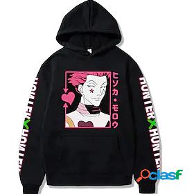 Inspired by Hunter X Hunter Hoodie Anime Hisoka Print 100%