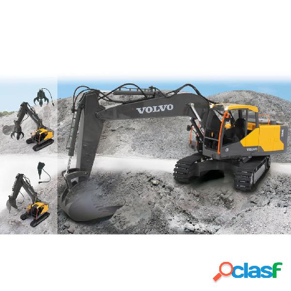 JAMARA Escavatore RC Volvo EC160E 2,4 GHz Giallo