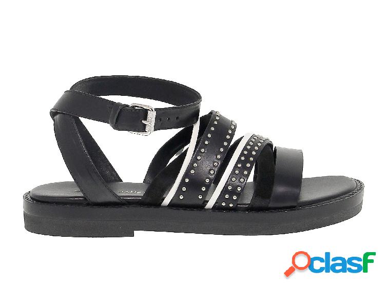 JANET&JANET SANDALI DONNA JANET43009 PELLE NERO