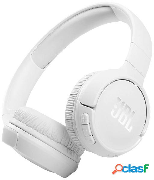 JBL Tune 510BT On Ear cuffia auricolare Bluetooth Bianco