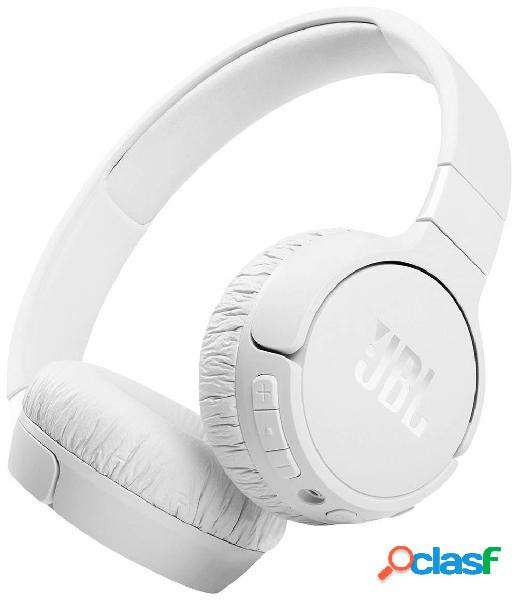 JBL Tune 660 NC On Ear cuffia auricolare Bluetooth Bianco