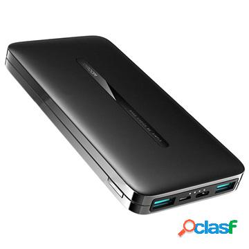 Joyroom JR-T012 Doppia USB Power Bank - 10000mAh - Nero